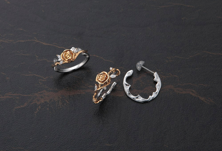 rose ring&pierce